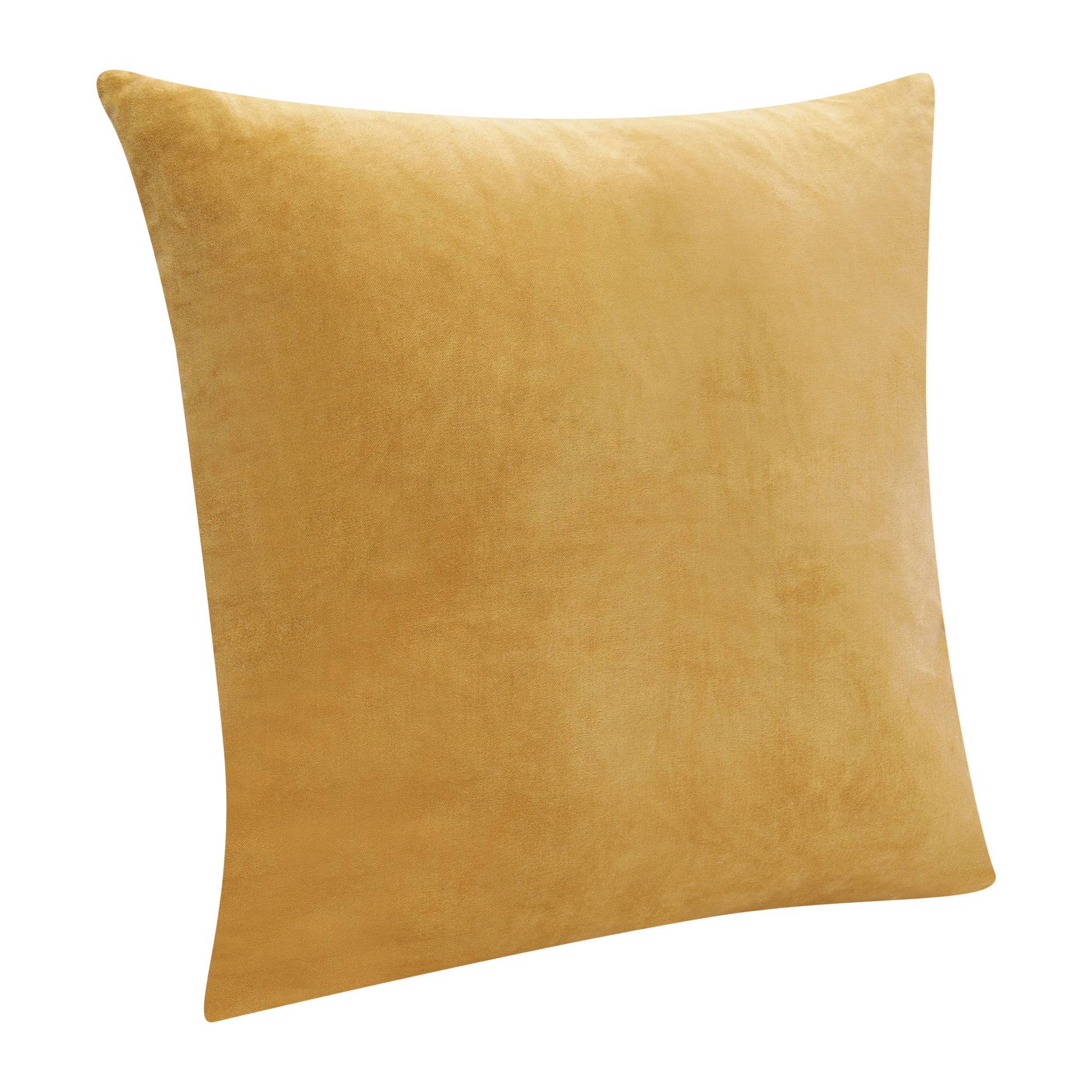 20" Yellow Throw Pillow-1