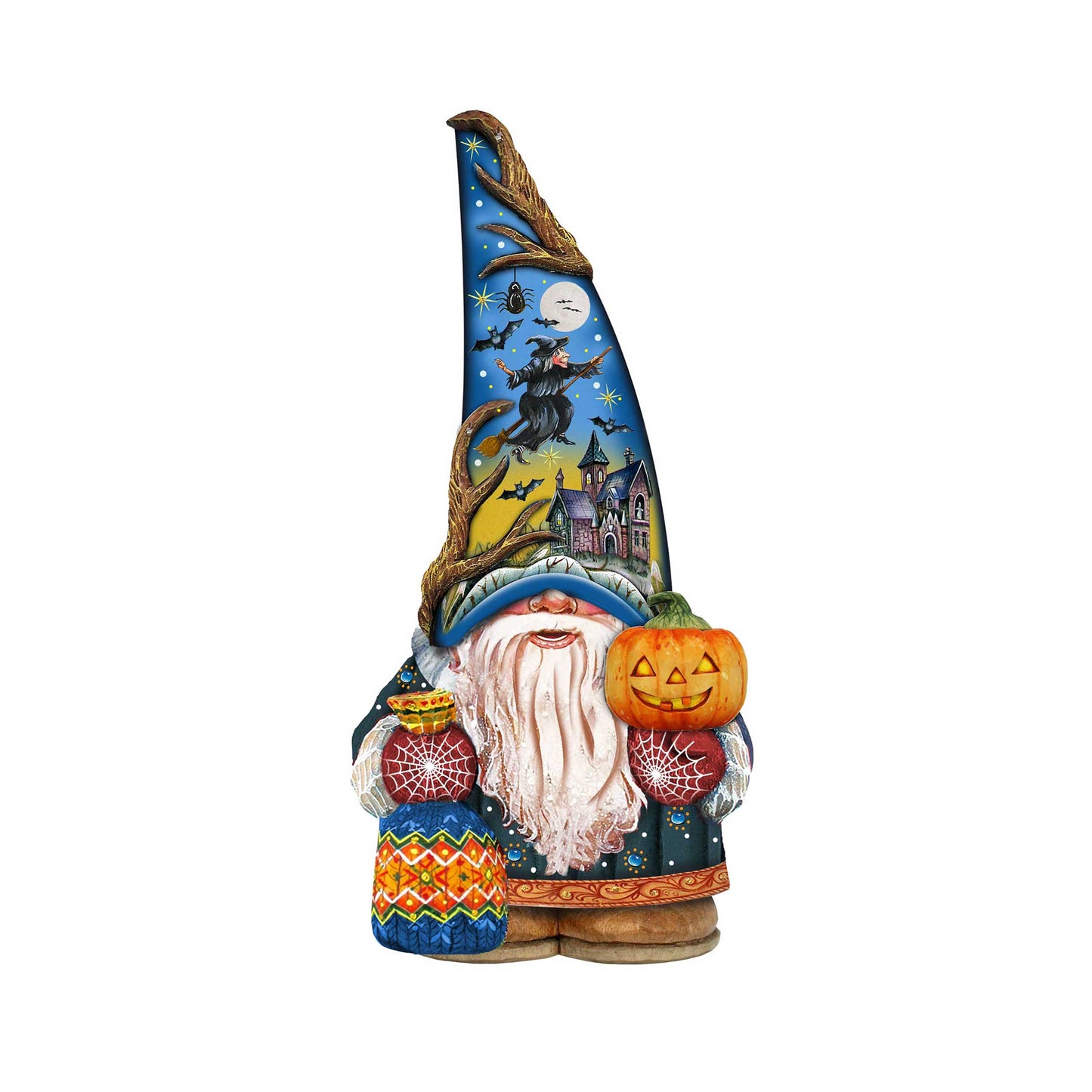 Halloween Gnome Door Decor by G. DeBrekht - Thanksgiving Halloween Decor - 8611016H